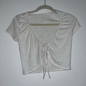 Garage Tie-Front Top